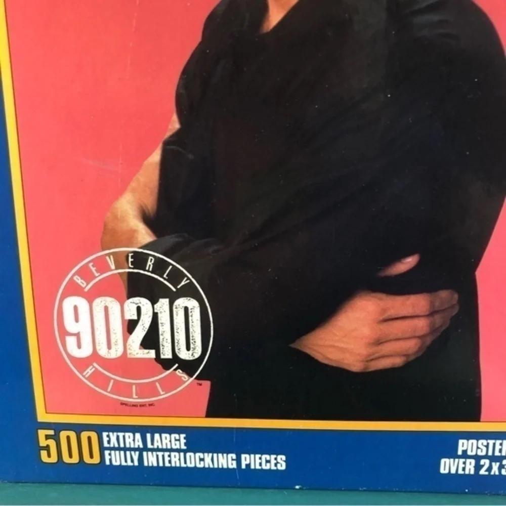 Beverly Hills 90210 Dylan McKay Giant Poster 500 Piece Puzzle Luke Perry Vintage